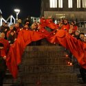 Rote Schleife in Stuttgart // © AIDS-Hilfe Stuttgart e.V.
