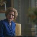 Gillian Anderson als Margaret Thatcher in "The Crown" // © Netflix/Des Willies