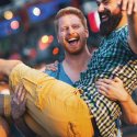 Regenbogen erhellt den Thüringer Landtag