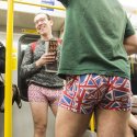 No Trousers Tube Ride