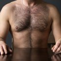 Schwule Männer mit Haaren