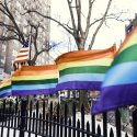 Pride-Flagge Stonewall Monument