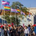 Angriff auf Pride-Flagge 
