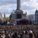 Massive Proteste in London 