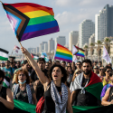 Umstrittene Proteste in Tel Aviv