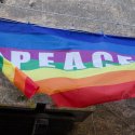 Regenbogenfahne in Aschaffenburg in Brand gesetzt