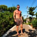 Luke Evans auf Fire Island 