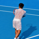 Tennis-Wirbel um Jockstrap 