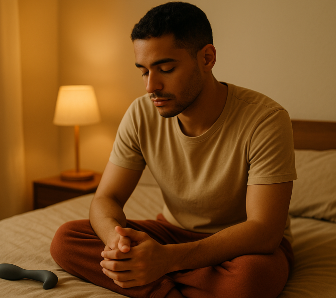 Von Pornos zu Praxis – Wie man lernt, sich selbst zu spüren // © FASH Medien - KI-generiert