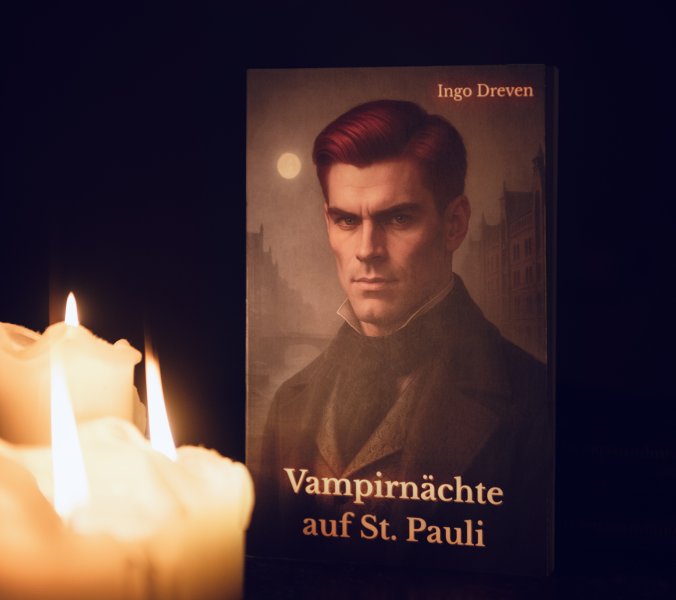Cover "Vampirnächte auf St. Pauli" // © Attila Rohe