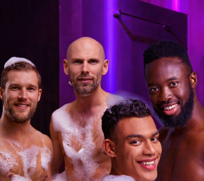 Waschtag in der Phoenix Sauna 