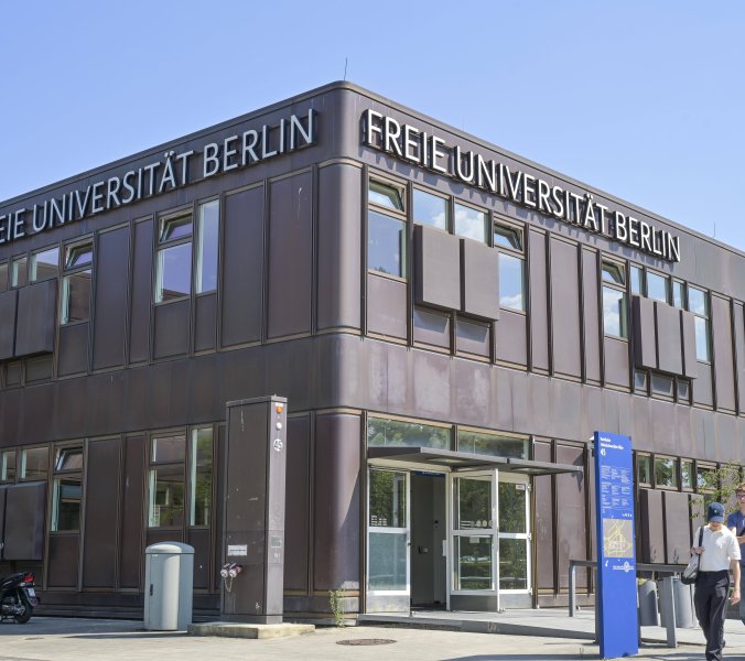 Rostlaube der Freien Universität Berlin an der Habelschwerdter Allee